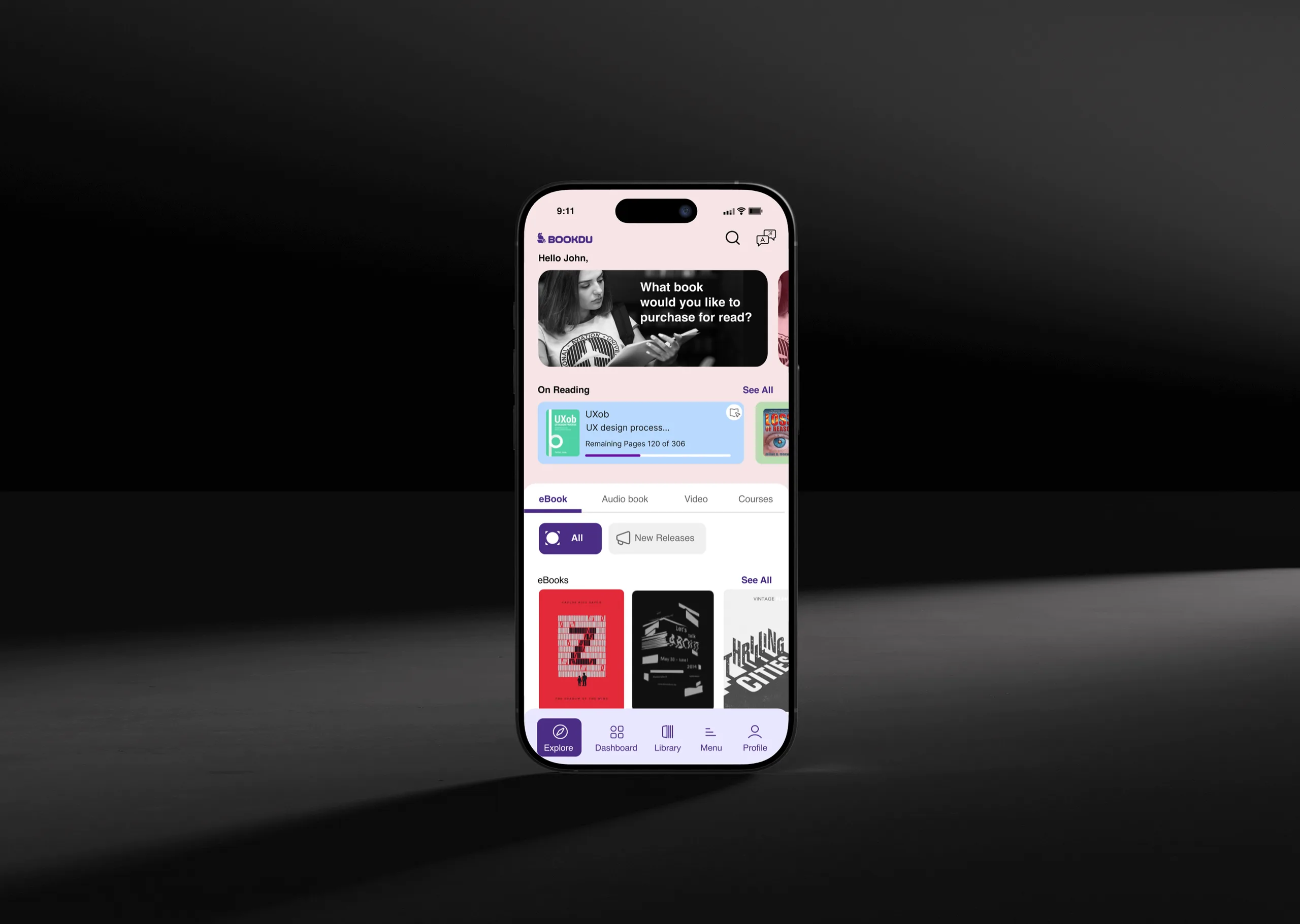 Home screen 1