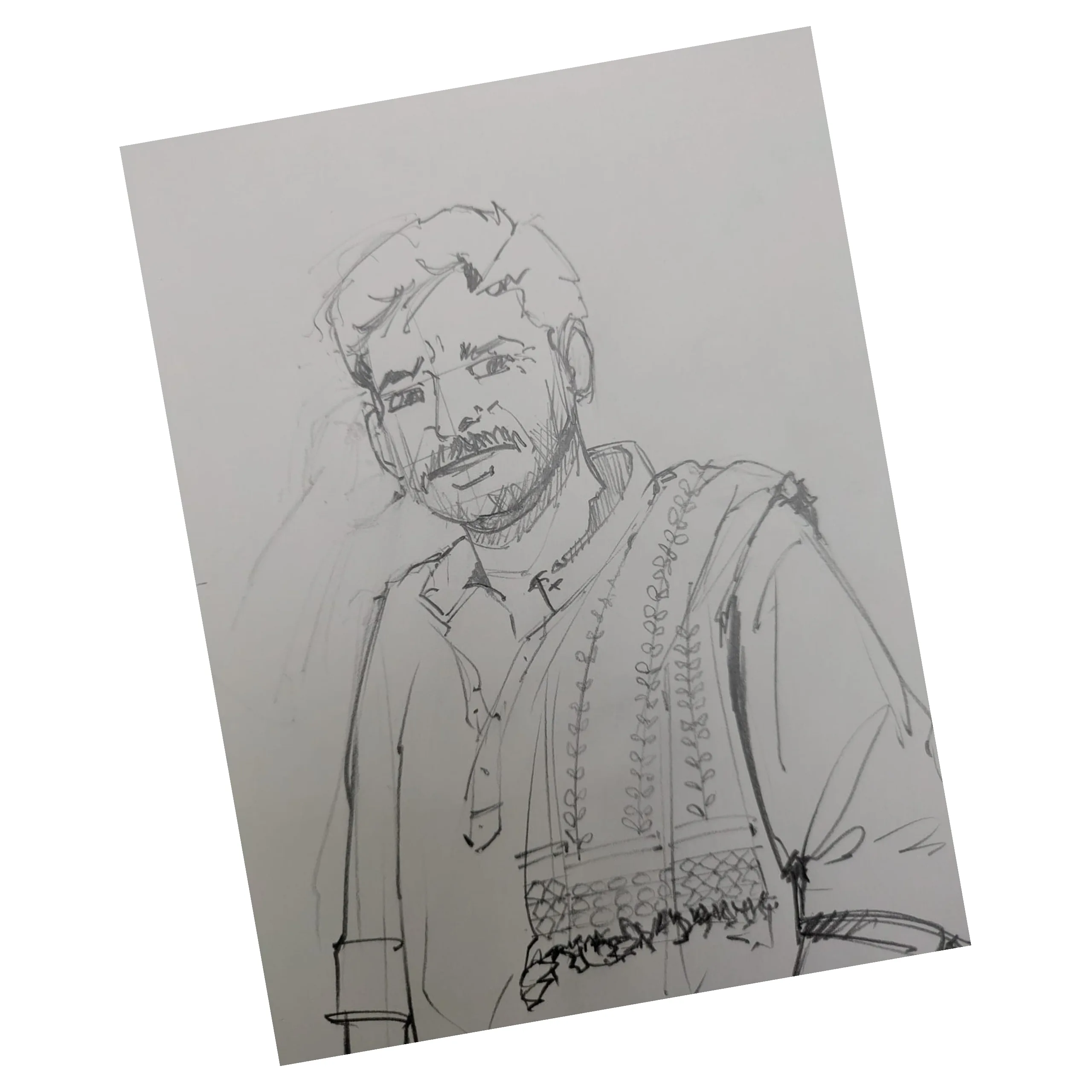 Pankaj character illustration