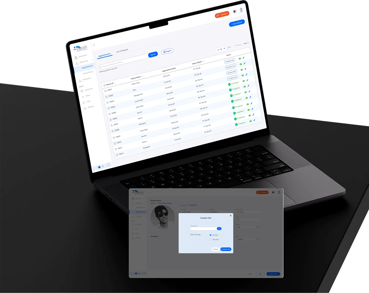 Swash UI screen 2